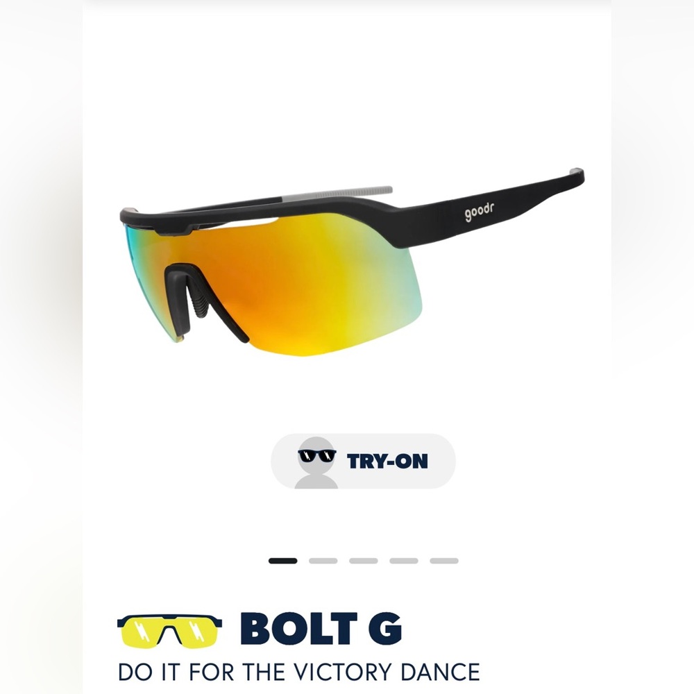 Goodr Sunglasses- "Bolt G"